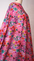 Artlux ~ 'Marianna - Pink' Luxury Cotton Lawn ~ Made in Italy